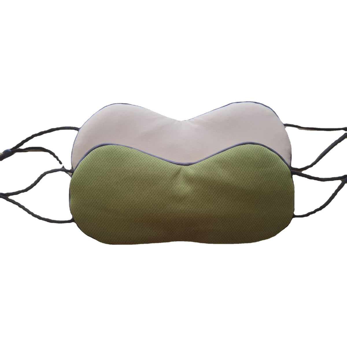 Factory double-sided gift sleep eye mask Korean ice silk warm and cool dual-purpose travel shading breathable eye mask printing customization - image 5