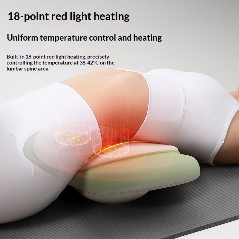 Smart Lumbar Massager With Heat And Pulse