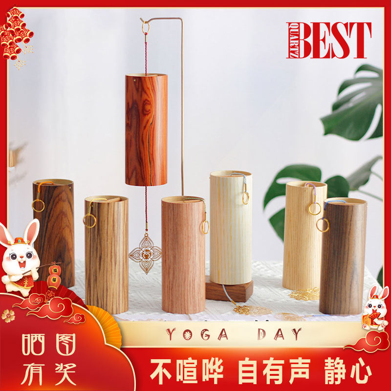 Wind Chime Chord Singing Recitation Meditation Relaxation and Stress Reduction Dopamine Healing Handmade Bamboo Wind Chime Meditation - image 2