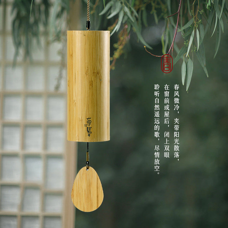 [Lu Ru Chord Wind Bell New Style] 8-Tone Japanese Hand Scale Wind Bell Meditation Healing Wind Bell Gift - image 2