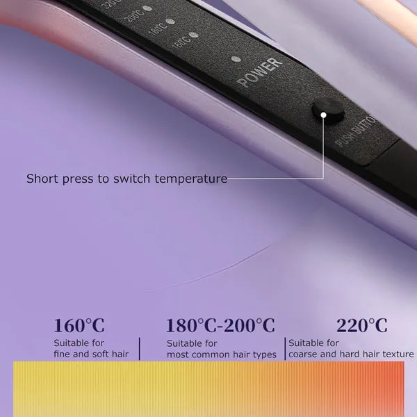 Professional Steam Hair Straightener Ceramic Tourmaline Ionic