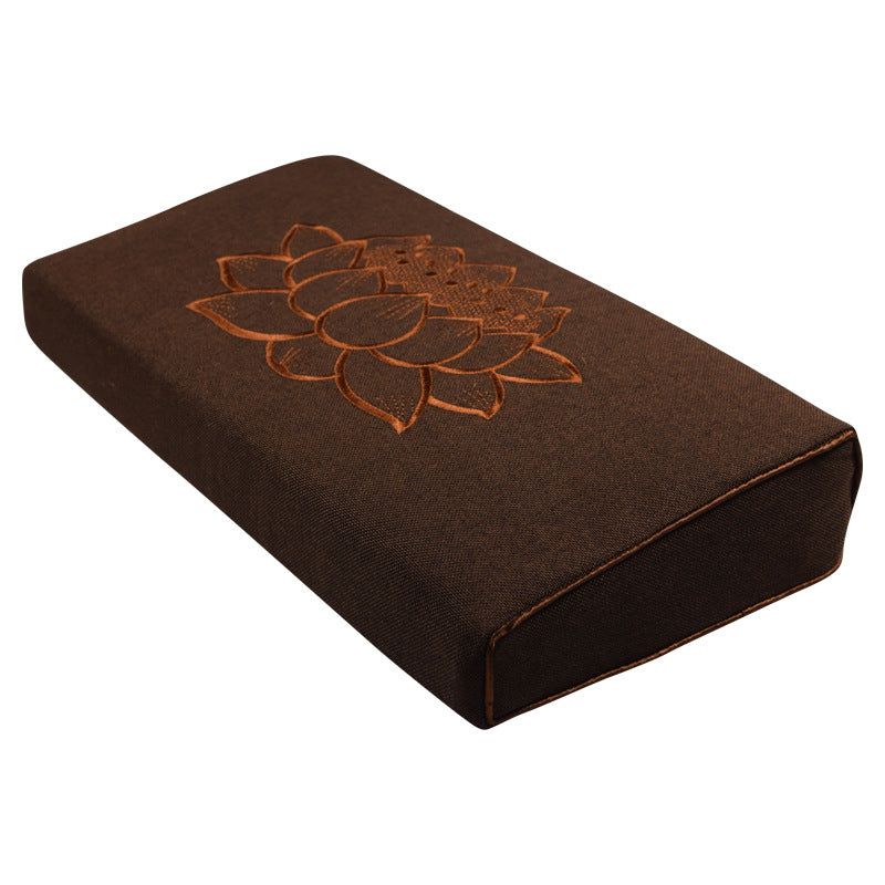 Buddha Kneeling Mat with Slope Coconut Palm Meditation Cushion Multi-Color Thickeneded Cloth Home Meditation Meditation Cushion - image 5
