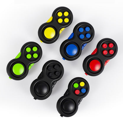 Decompression colorful handle Fidget Pad decompression cube anxiety relief decompression toys cross-border exclusive - image 4