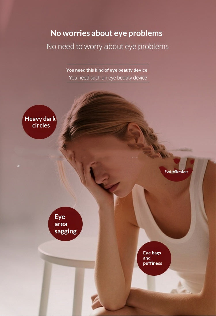 New EMS Microcurrent Red Light Eye Massager