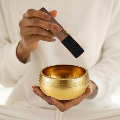 Cross-Border Singing Bowl Wholesale Nepalese Sanskrit Sound Bowl Buddha Sound Singing Bowl Yoga Meditation Meditation Bowl Copper Chime Copper Bowl - image 2