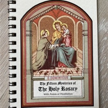 Traditional religious POCKET Rosary Meditation Book POCKET-SIZE Rosary Meditation Book - image 1