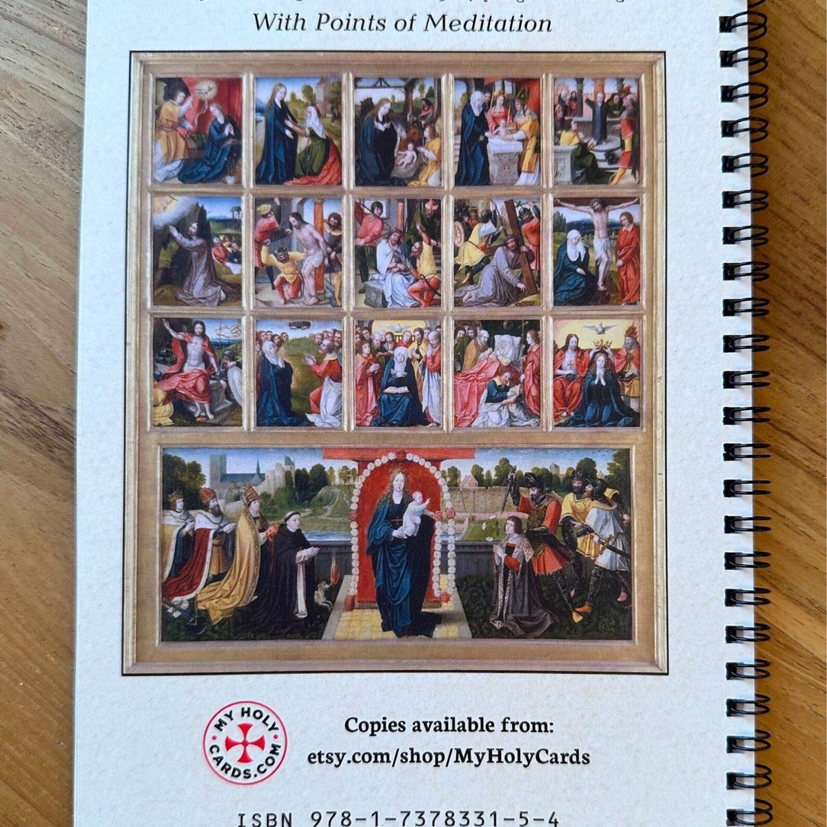 Traditional religious POCKET Rosary Meditation Book POCKET-SIZE Rosary Meditation Book - image 2