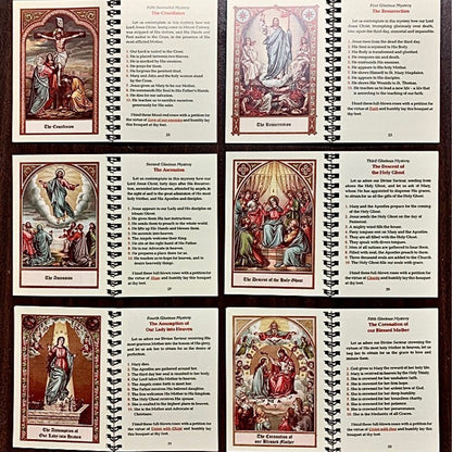 Traditional religious POCKET Rosary Meditation Book POCKET-SIZE Rosary Meditation Book - image 5