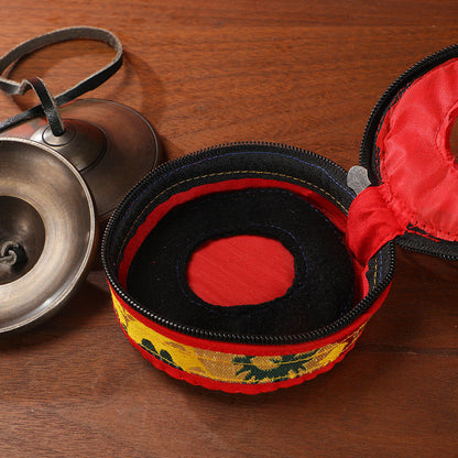 Ring Bells Nepal Handmade Bronze Ring Bells Ring Cymbals Box Tone Therapy Yoga Meditation Ding Xia Sound Crisp Bell - image 3
