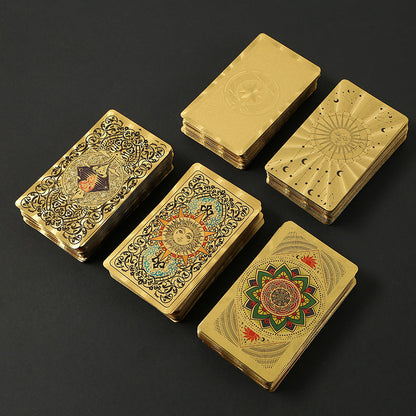 Authentic Popular Waite-King Foil Tarot Deck Pet Full Set Tarot Cards Tarot Color-Printed Tarot Board Game Cards - image 3
