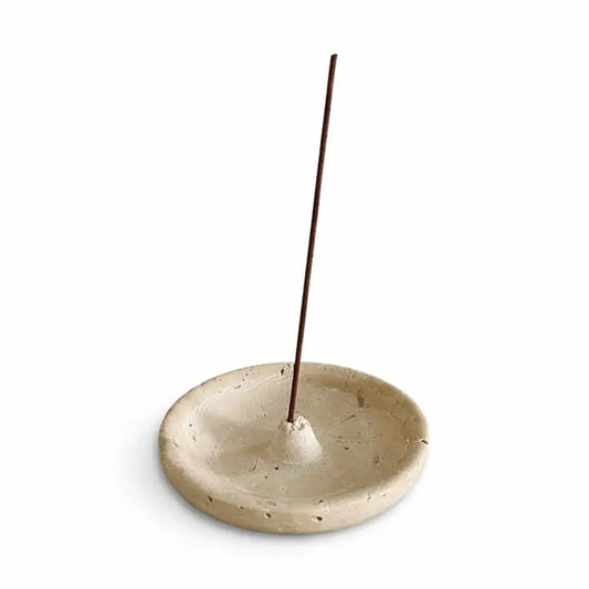 Incense Holder | Still Travertine