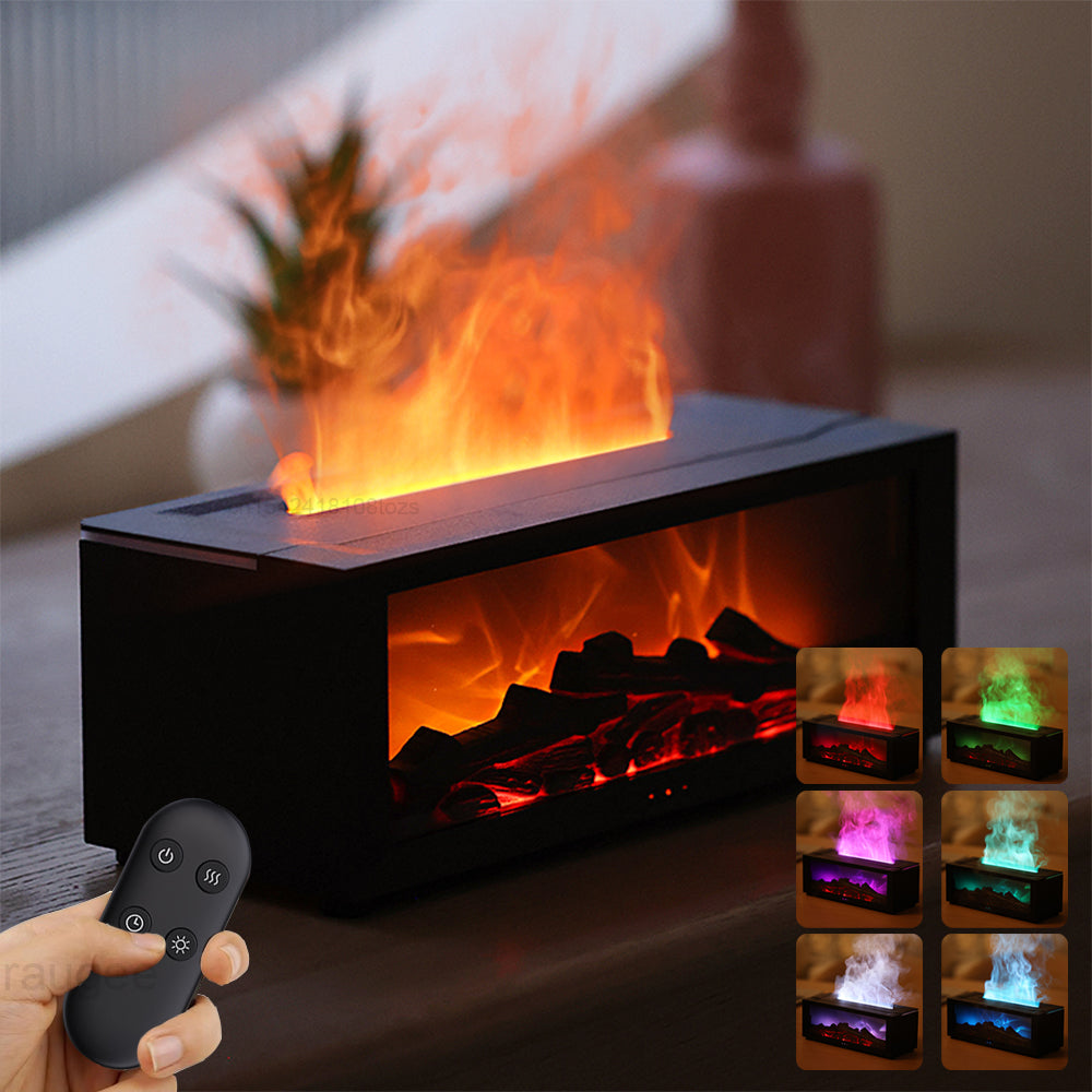 Remote-Control Flame-Effect Diffuser