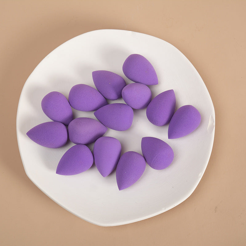 Mini Makeup Sponge Puff Multicolor Teardrop Shape