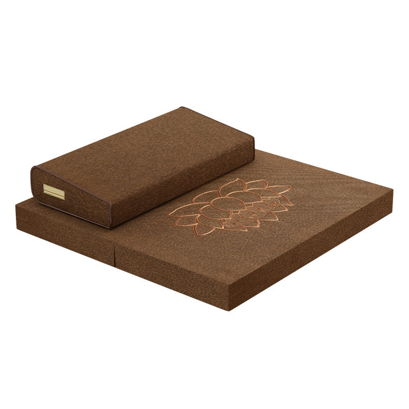 Meditation Cushion, Meditation Mat, Futon Kneeling and Worship Mat, Meditation and Worship Mat, Home Thickeneded Foldableing Fabric, Coconut Palm Meditation Mat - image 5