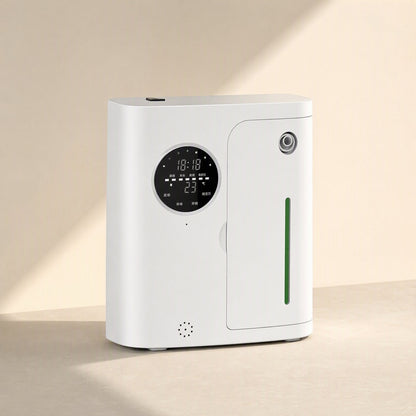 Square resin aromatherapy diffuser with one mist outlet - view 3