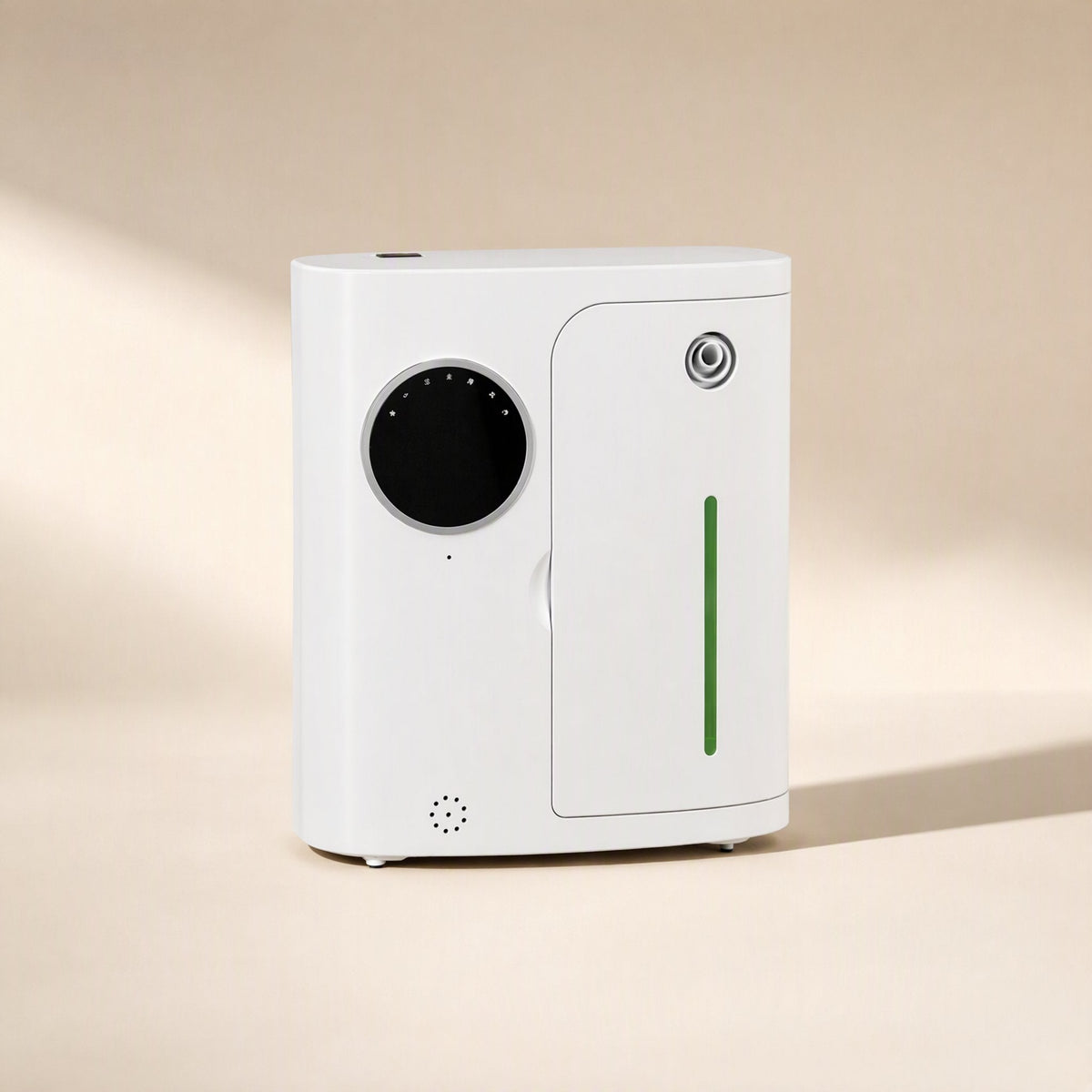 Square resin aromatherapy diffuser with one mist outlet - view 4