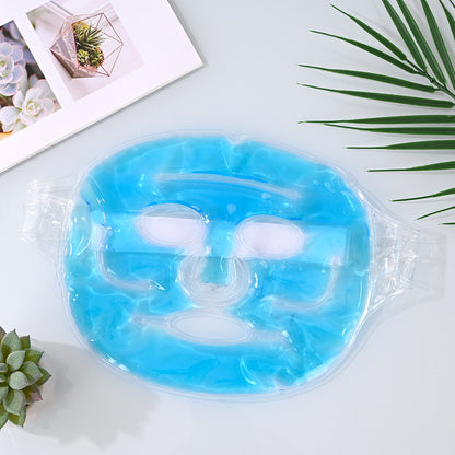 Ice mask cold eye mask ice bag face mask postoperative recovery hot compress full face cooling cotton face mask wholesale - image 4