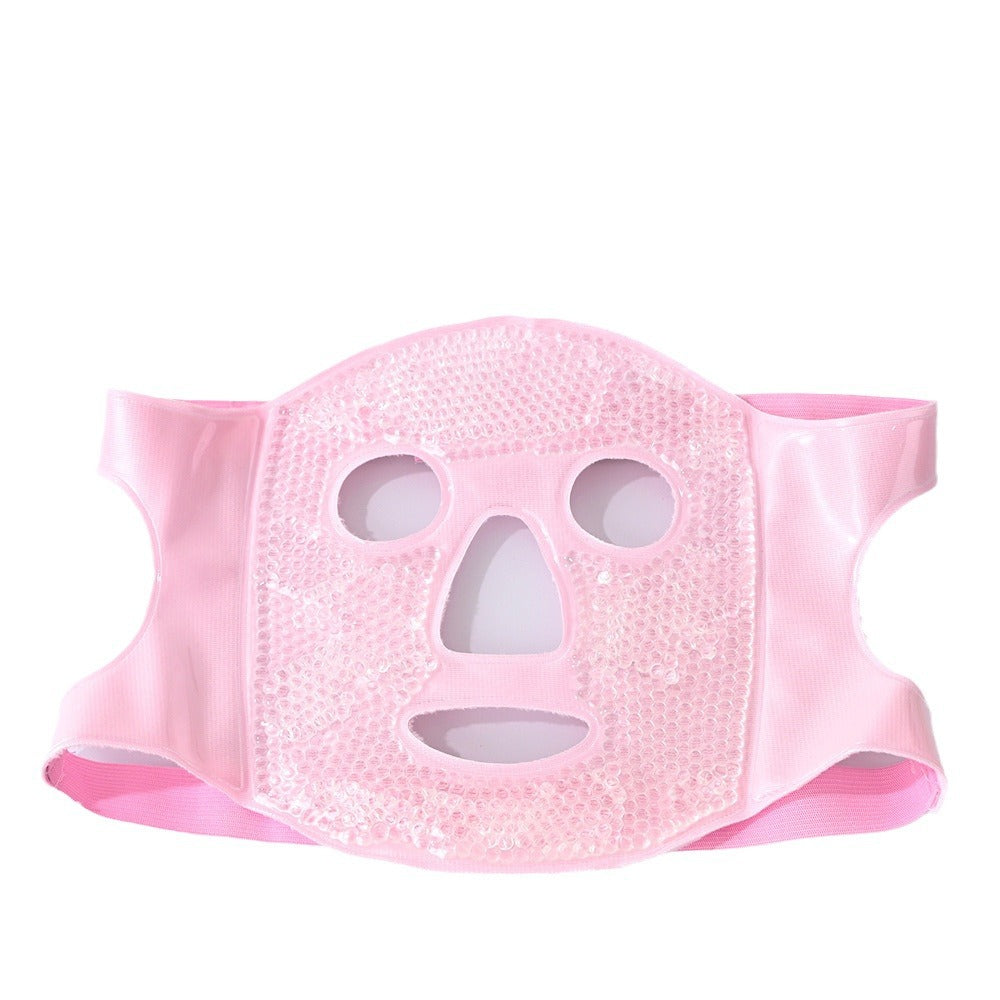 Ice mask cold eye mask ice bag face mask postoperative recovery hot compress full face cooling cotton face mask wholesale - image 5
