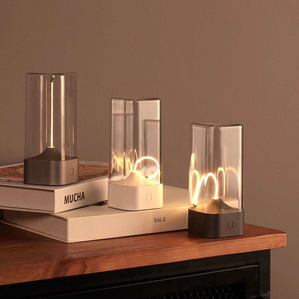 Su Mi's New Magnetic Night Light, Portable Quantum Desk Lamp, Camping Bedroom Bedside Breathing Lamp, Creative Gift - image 2