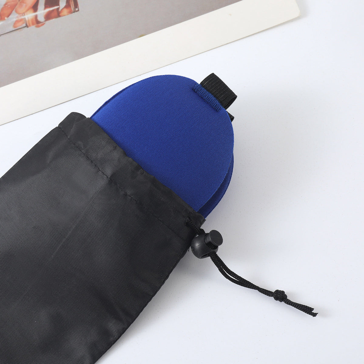 in stock 3D Sleeping Eye Mask Comfortable Breathable Lightweight Shading Sleep Eye Mask Storage Bag Earplugs 3-piece Set - image 3
