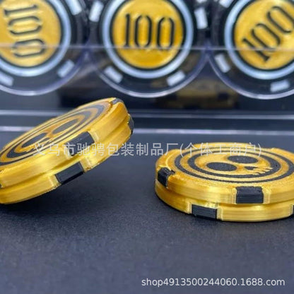 Cross Border Fun New Chips Stack Magnetic Fidget Slider Decompression Magnetic Fingertip Slider - image 5