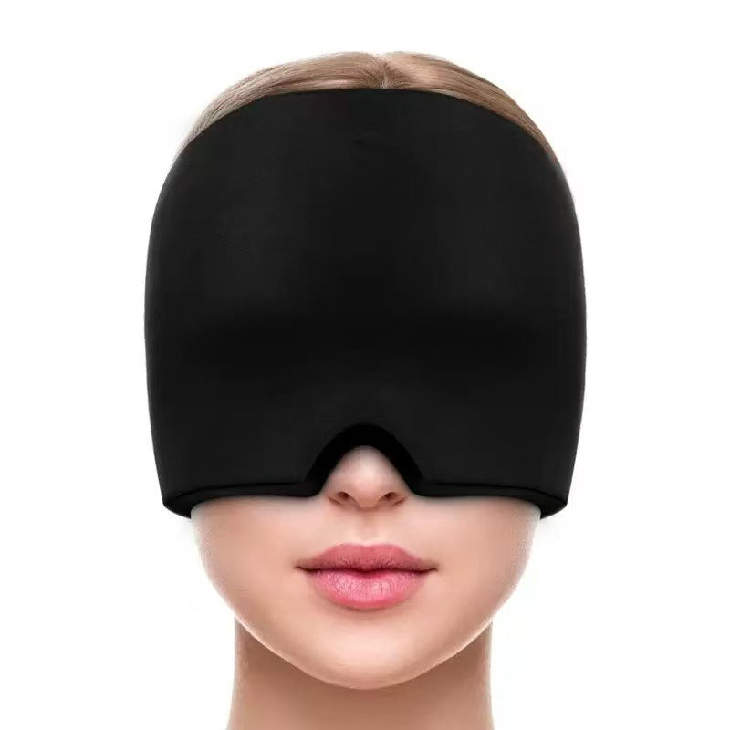 Cross-Border Popular Solid Gel Headgear for Physical Cooling, Hot and Cold Compresses, Soothing Facial Light-Blocking Ice Eye Mask - image 5