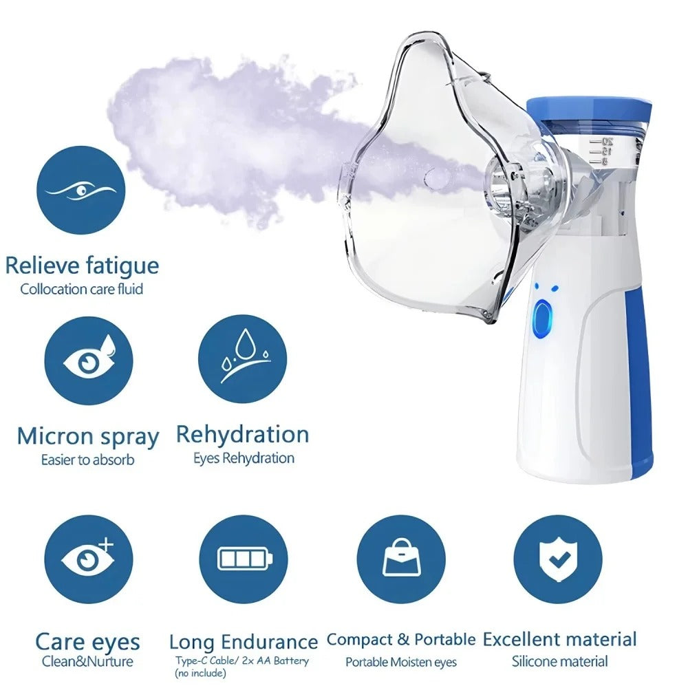 Portable Facial Steamer with Nano-ion Mist, Facial Spray,