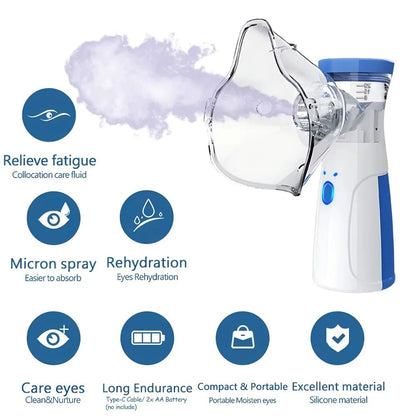 Portable Facial Steamer with Nano-ion Mist, Facial Spray,