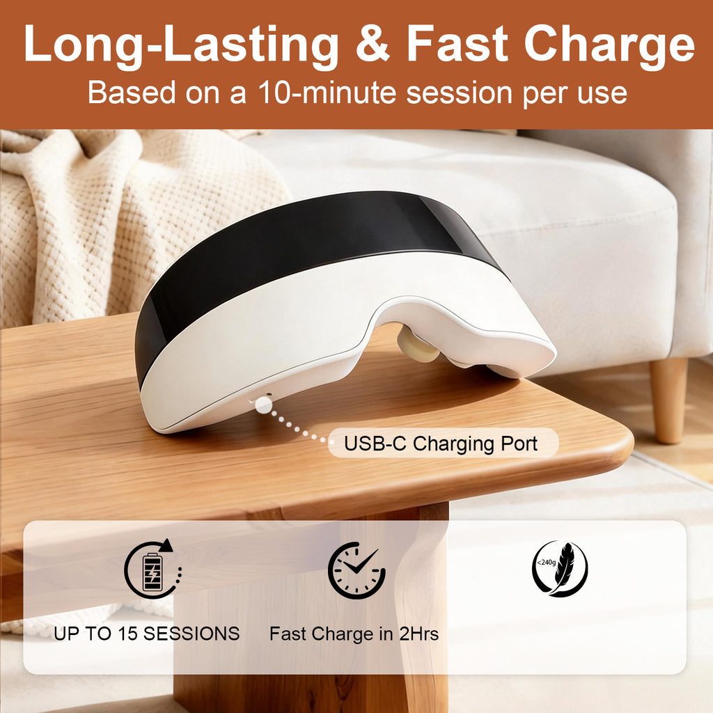 Eye Massager with Heat-bluetooth Music Smart Eye Mask for Relax
