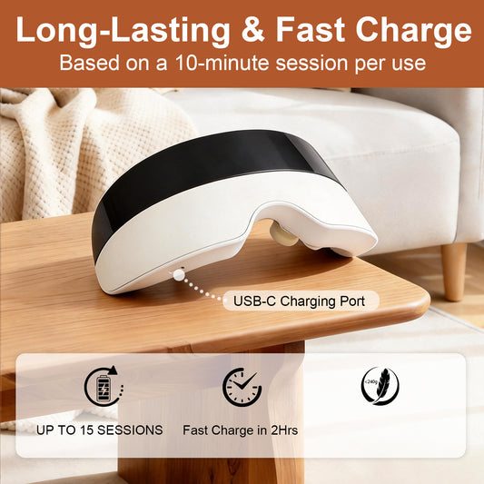 Eye Massager with Heat-bluetooth Music Smart Eye Mask for Relax
