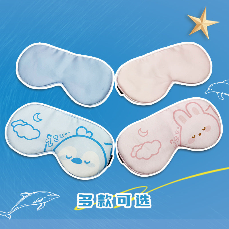 Children's Silk Eye Mask for Sleep, 100% Mulberry Silk, Skin-Friendly, Class A, Non-Pressing on the Eyes, Suitable for Boys and Girls, 0-3 Years Old Infants - image 3