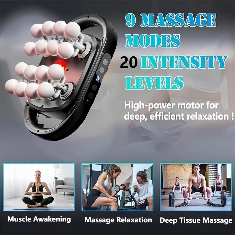 Mini, Lightweight, Rechargeable Massage Gun, Muscle Relaxer,