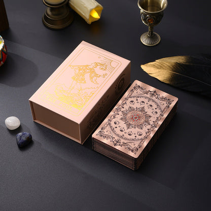 New Full Set of Tarot Board Game Cards Pink Wate Tarot Cards in Stock High-End Tarot Board Game Toys - image 1