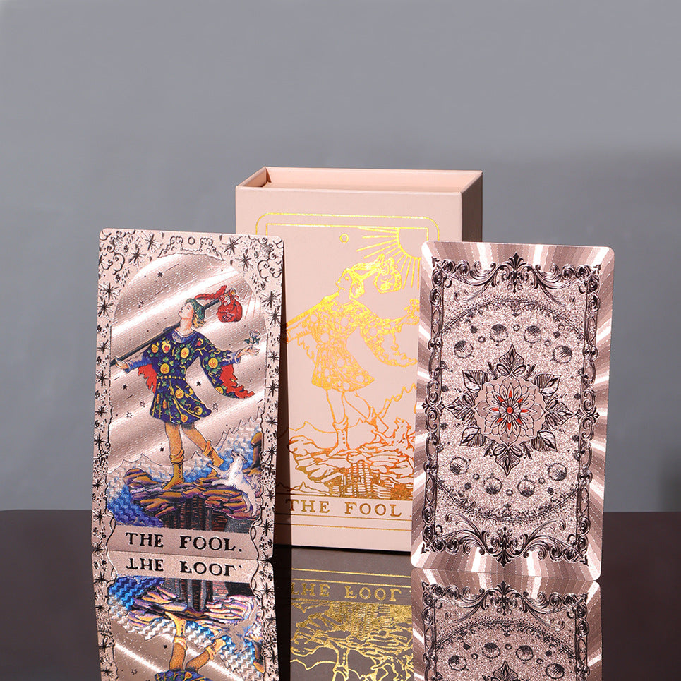 New Full Set of Tarot Board Game Cards Pink Wate Tarot Cards in Stock High-End Tarot Board Game Toys - image 4