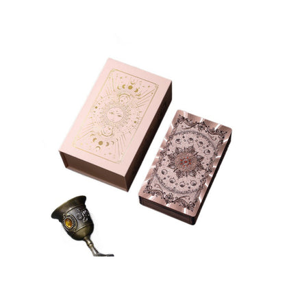 New Full Set of Tarot Board Game Cards Pink Wate Tarot Cards in Stock High-End Tarot Board Game Toys - image 5