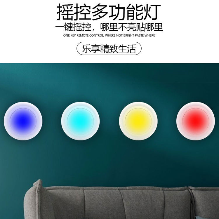 Led Remote Control Night Light 13 Colors Rgb Breathing Dimming Festive Atmosphere Cork Ice Ball Light Bedroom Wardrobe Cabinet Light - image 3