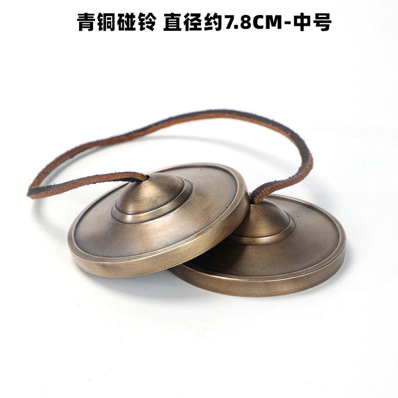 Nepalese Handmade Percussion Instruments, Copper-Made Large and Small Bells, Wholesale Chimes, Meditation Bells - image 2