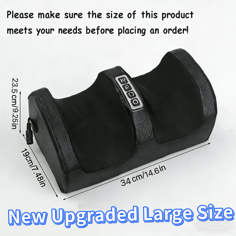 Dual-Zone Foot & Calf Massager with Heat