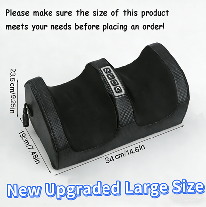 Dual-Zone Foot & Calf Massager with Heat