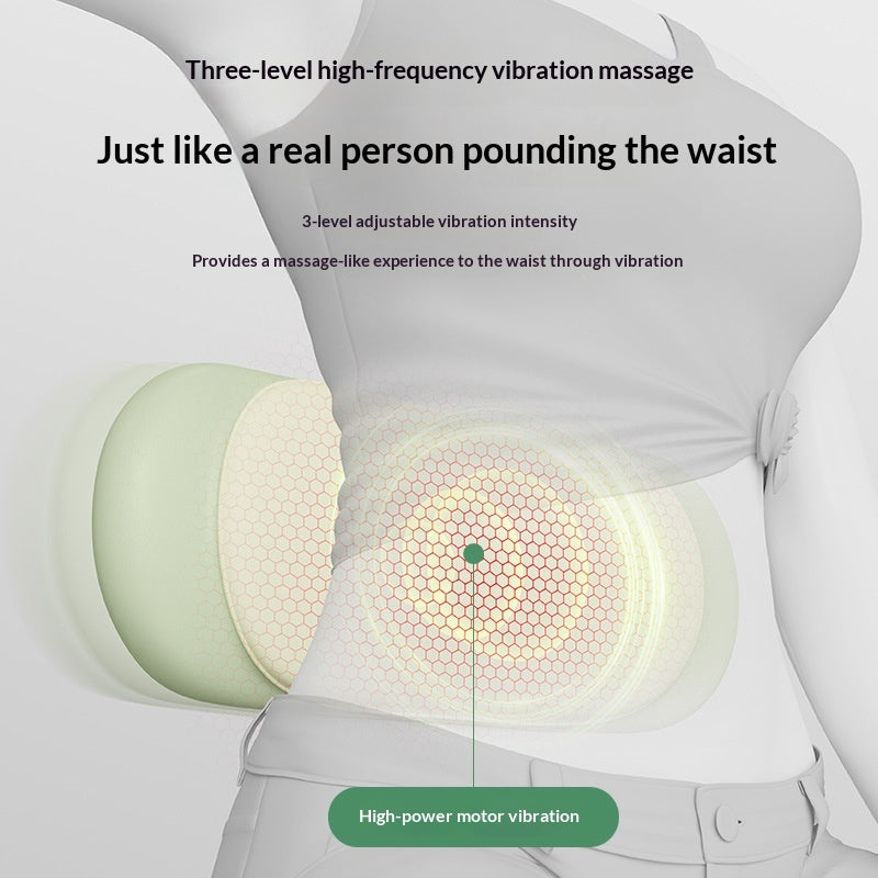 Smart Lumbar Massager With Heat And Pulse