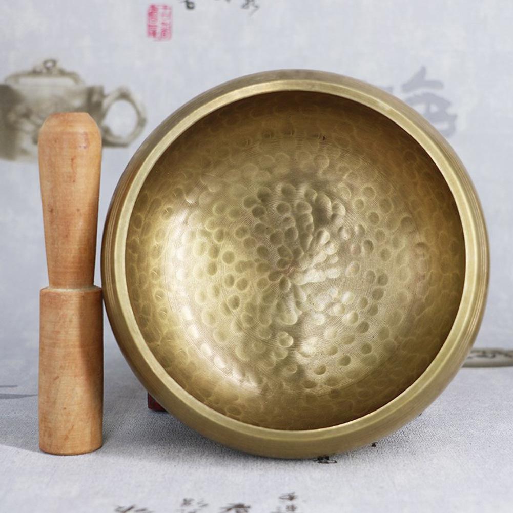 Antique Tibetan Singing Bowl Bell Meditation Tibetan Yoga Singing Bowl Buddhism Buddhist Meditation Percussion Instrument