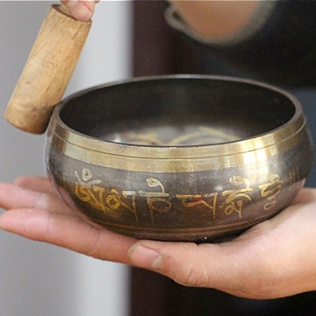 Best Sale Yoga Tibetan Bowl Singing Bowl Decorative-wall-dishes Decorative Wall Dishes Home Decoration Hammered Meditation