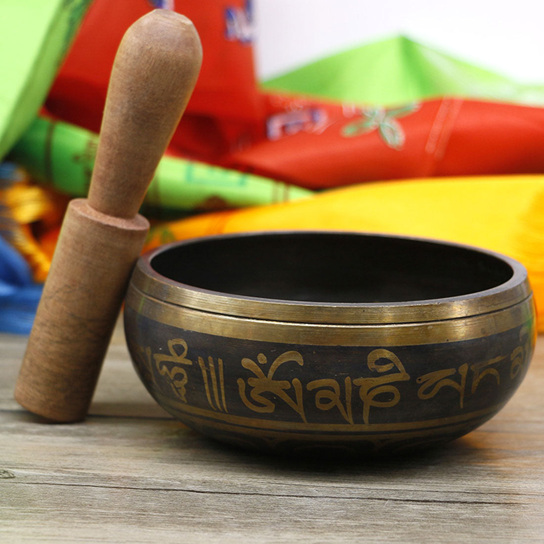 Best Sale Yoga Tibetan Bowl Singing Bowl Decorative-wall-dishes Decorative Wall Dishes Home Decoration Hammered Meditation