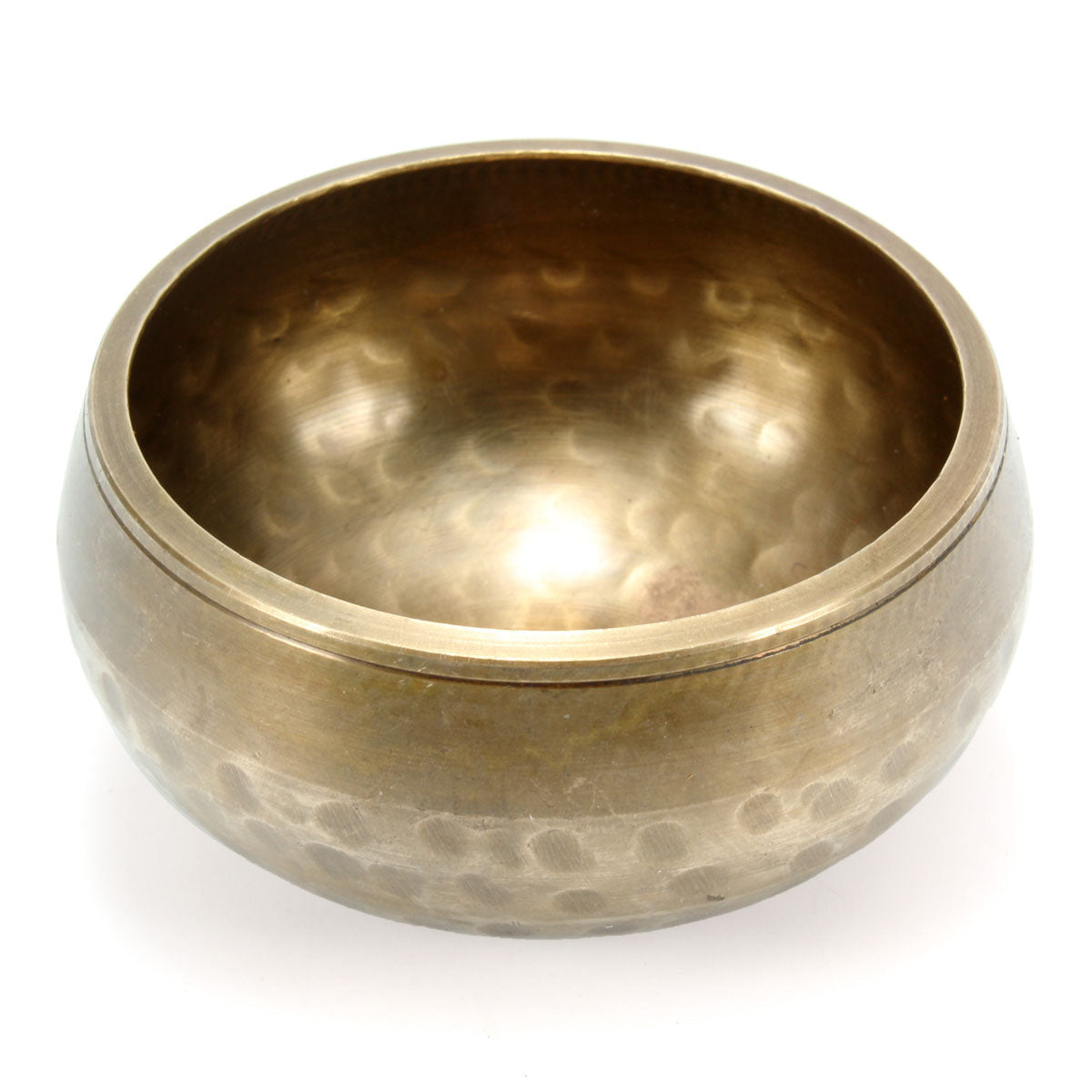 Buddhism Brass Yoga Tibetan Alms Singing Bowl Wooden Hand Hammered Chakra Buddhist Meditation Home Decoration Ornaments