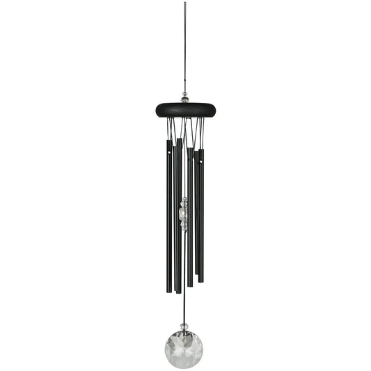 CRYSTAL MEDITATION CHIME - BLACK