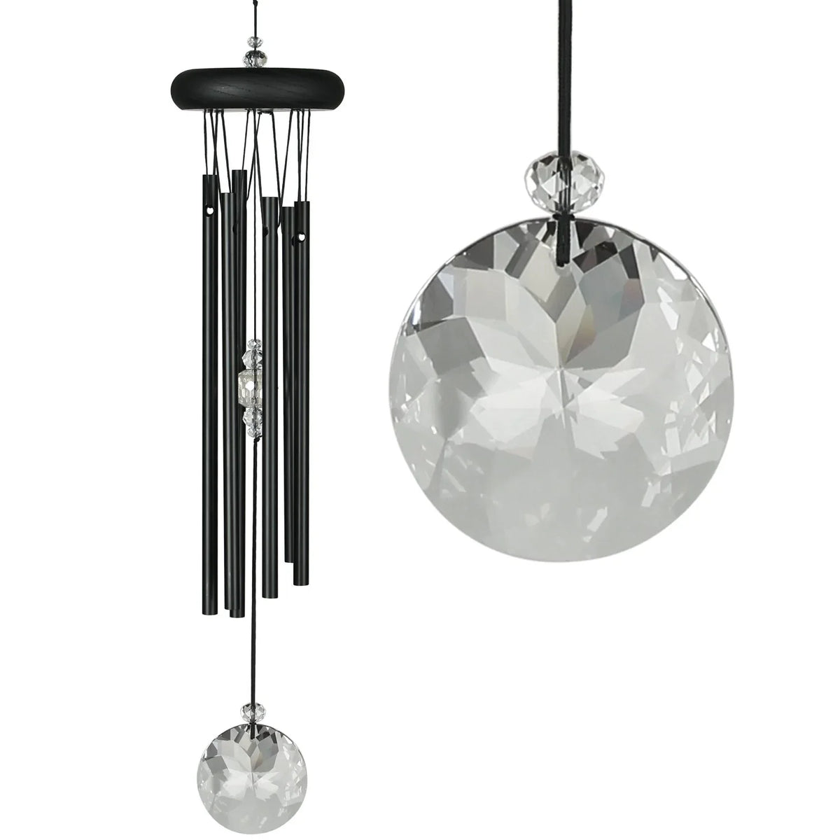 CRYSTAL MEDITATION CHIME - BLACK