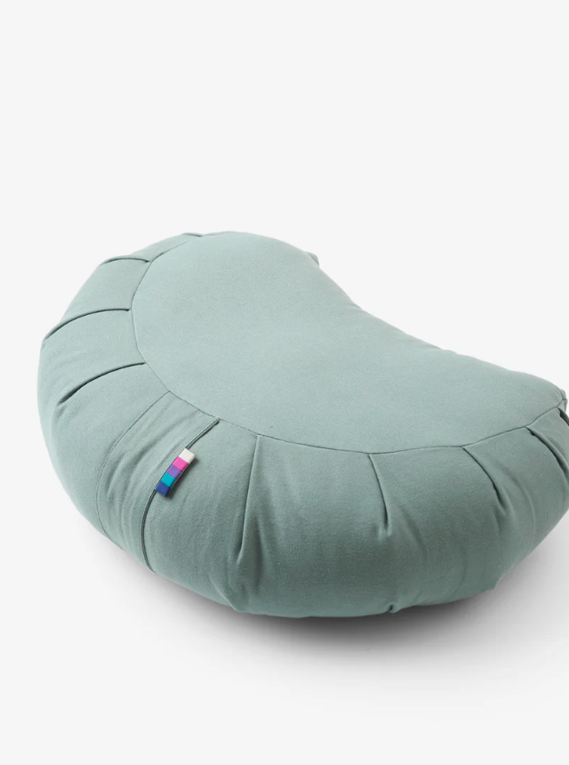 Eco-friendly Zafu | Crescent Meditation Cushion