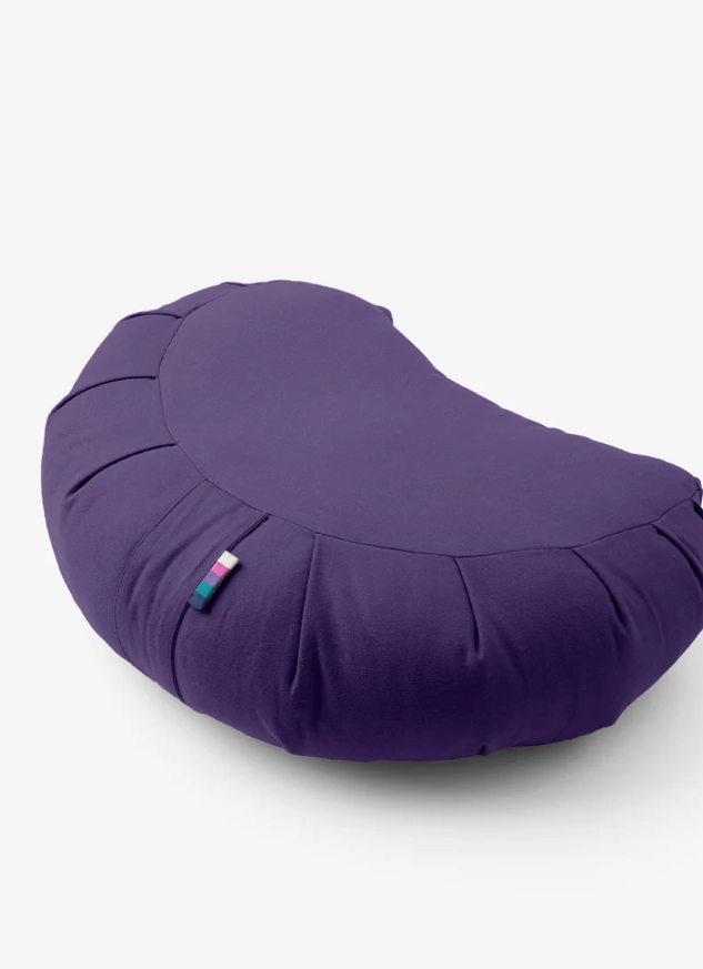 Eco-friendly Zafu | Crescent Meditation Cushion