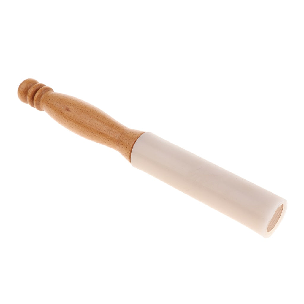 Exquisite Rubber Crystal Singing Bowl Mallet Striker Beater 24.2cm for Yoga Meditation Praying