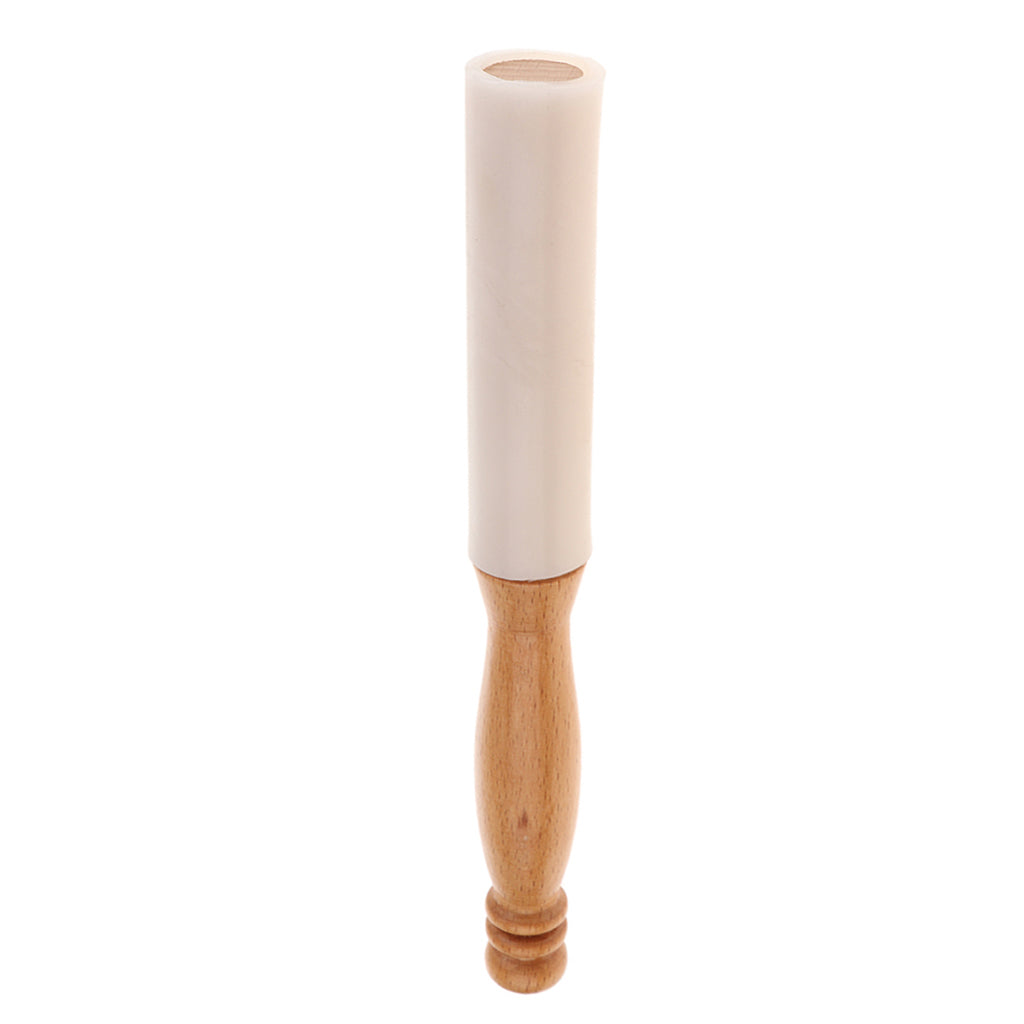 Exquisite Rubber Crystal Singing Bowl Mallet Striker Beater 24.2cm for Yoga Meditation Praying